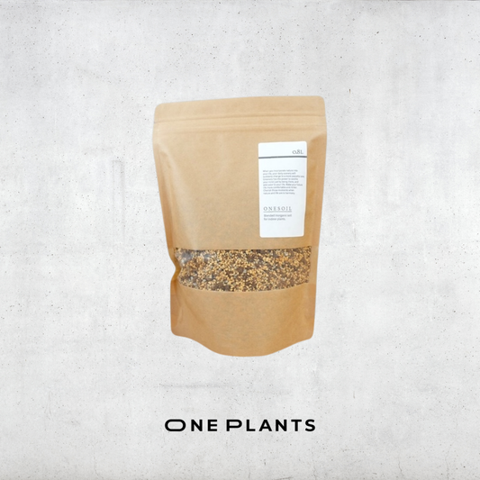 ワンソイル｜ONESOIL｜観葉植物専用オリジナル無機土 0.8L
