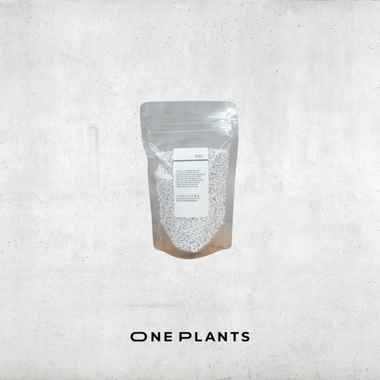 ワンストーン｜ONESTONE｜観葉植物用 化粧石・マルチング材（白）